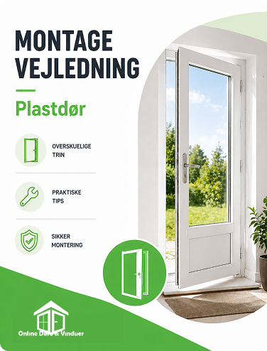 Montagevejledning – Plastdør