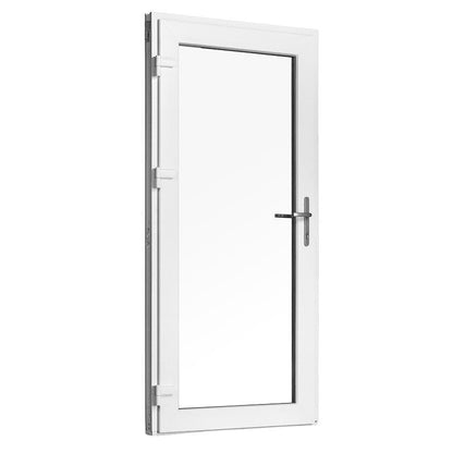 Facadedør / terrassedør 89 X 212 Helt Glas