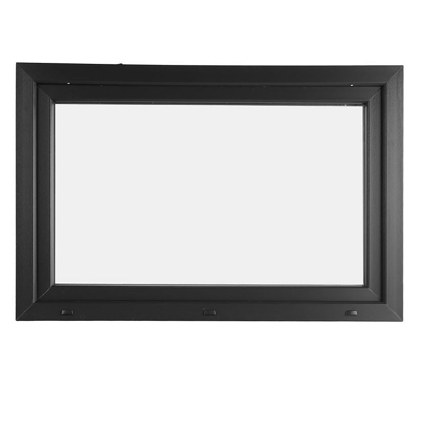 Kip/ind  B 119 X H 79 antracit ude hvid inde