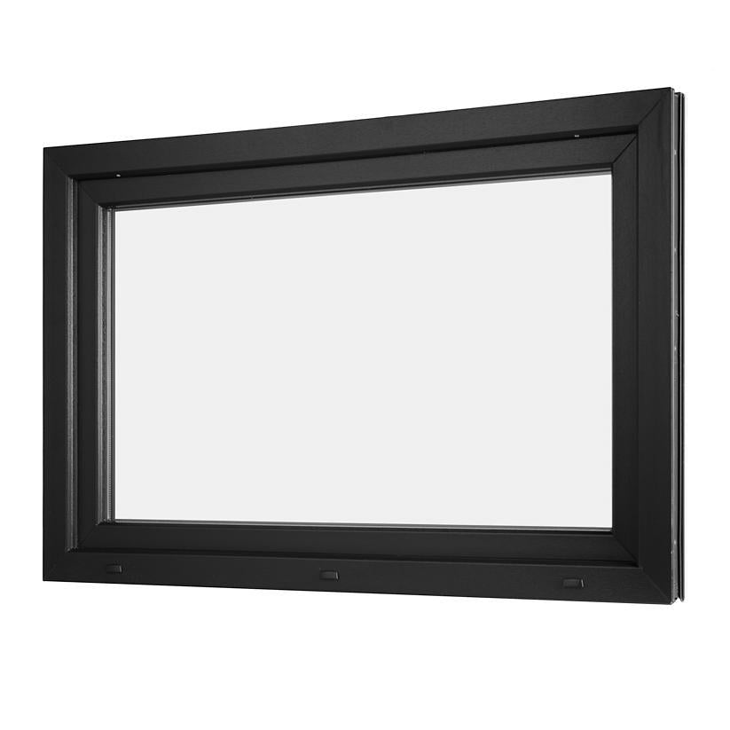 Kip/ind B 119 X H 79 antracit ude hvid inde
