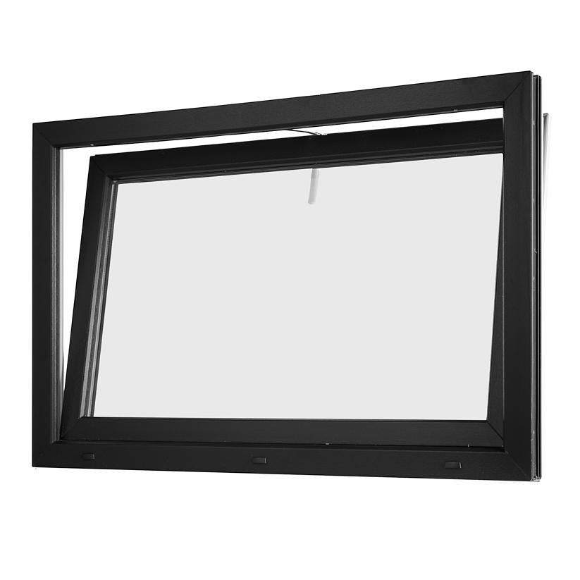 Kip/ind B 119 X H 79 antracit ude hvid inde vindue set fra siden