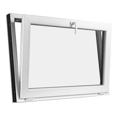 Kip/ind  B 119 X H 79 antracit ude hvid inde